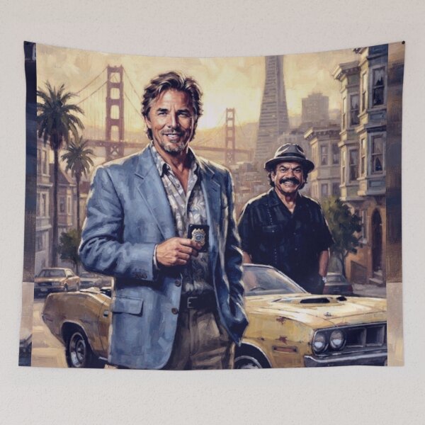 Item preview, Nash Bridges Cop Action Fine Art Tribute designed and sold by Art's Diner.