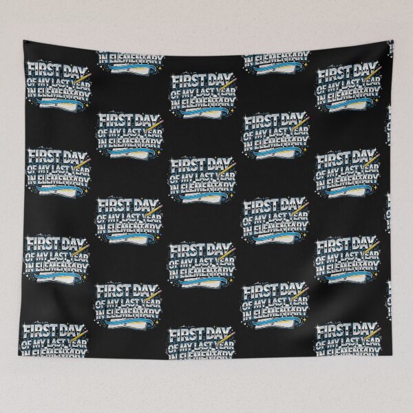 Item preview, First Day of My Last Year in Elementary School Year designed and sold by Redgiant87x.
