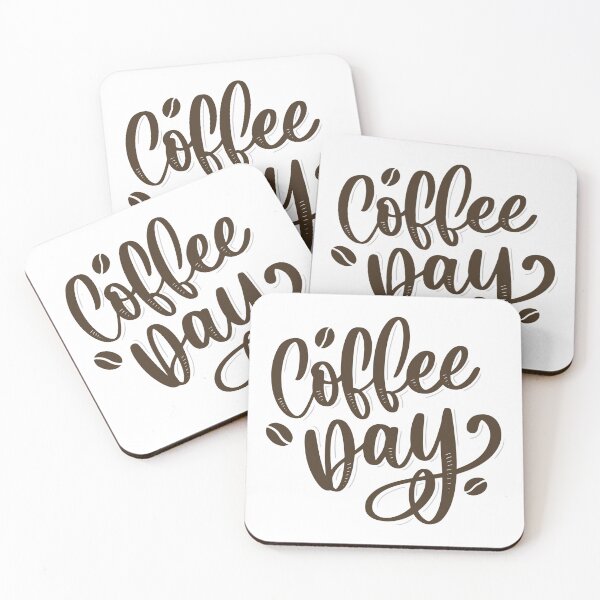 Item preview, Coffee Day Typography designed and sold by Khadigadesings.