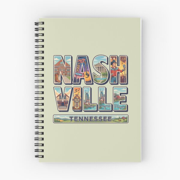 Item preview, Nashville Tennessee Font Art  designed and sold by Milasneeze.