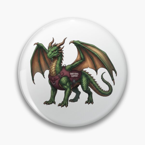 Item preview, Emotional Support Dragon designed and sold by VFXguy.