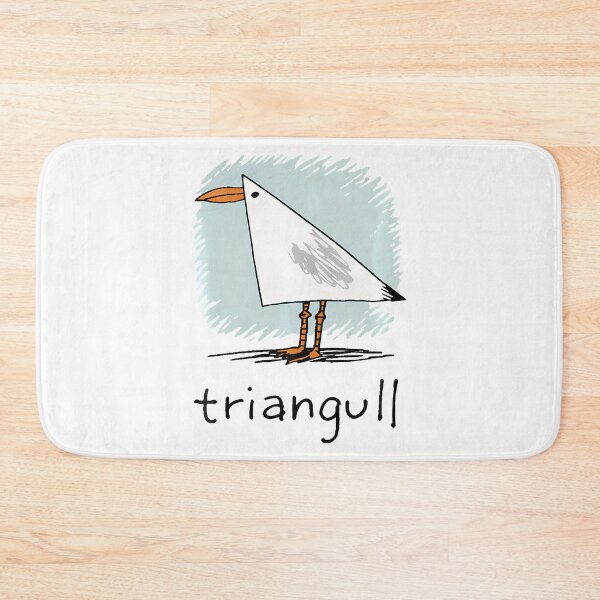 Item preview, Triangull Triangle Seagull Bird Pun Funny Beach designed and sold by JamesCrArt.