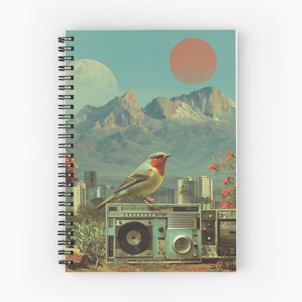 Item preview, The Songbird and the Boombox designed and sold by SpaceCadetGlow.