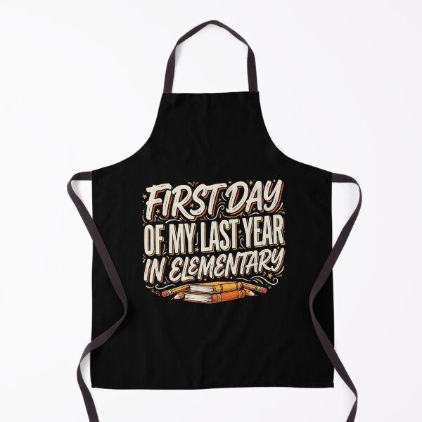 Item preview, First Day of My Last Year in Elementary Back to School designed and sold by Redgiant87x.