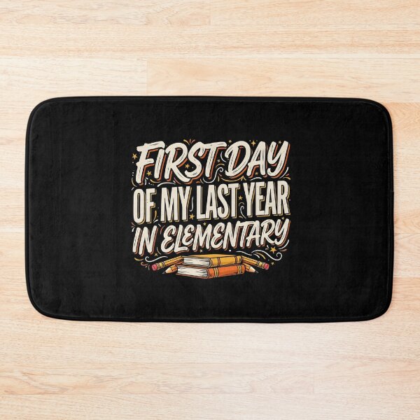 Item preview, First Day of My Last Year in Elementary Back to School  designed and sold by Redgiant87x.