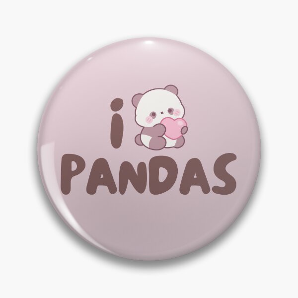 Item preview, I Love Pandas | Cute Kawaii Panda Heart Sticker & T-Shirt | Panda Lover Gift designed and sold by Olive Thread Co..