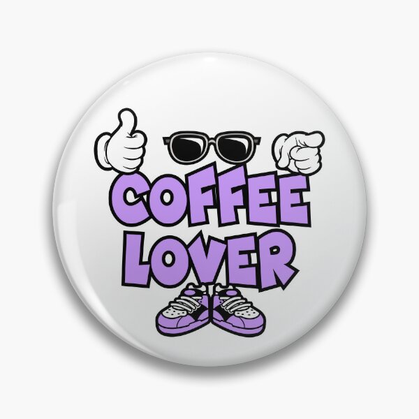 Item preview, COFFEE LOVER - FOOD Graffiti Character Bold Popart designed and sold by NFTWords.