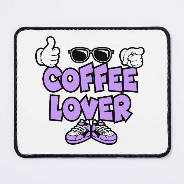 Item preview, COFFEE LOVER - FOOD Graffiti Character Bold Popart designed and sold by NFTWords.
