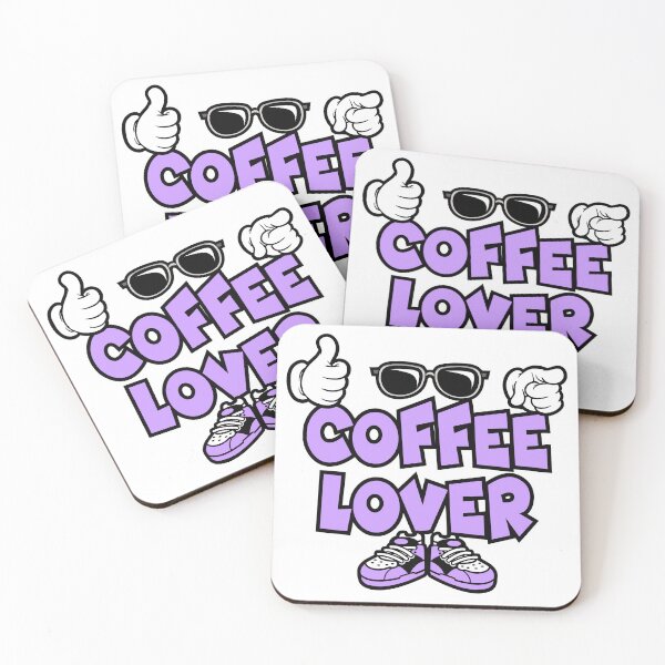 Item preview, COFFEE LOVER - FOOD Graffiti Character Bold Popart designed and sold by NFTWords.
