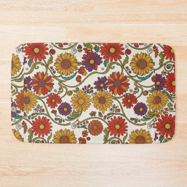 Item preview, Retro  Groovy 70s Florals designed and sold by Ditstyle.