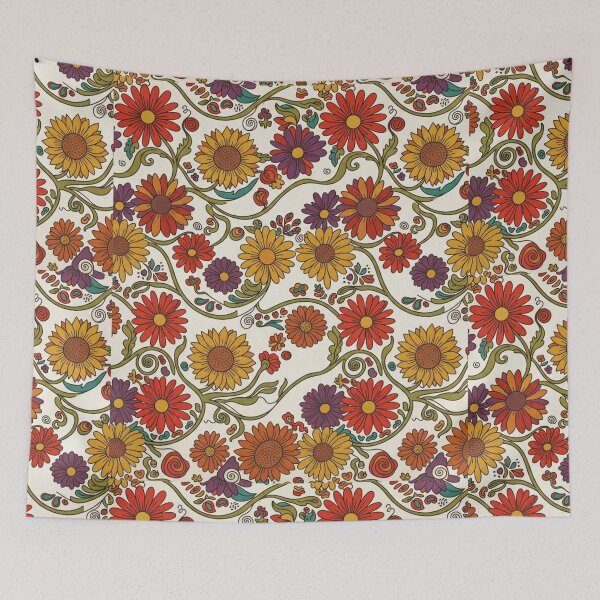Item preview, Retro  Groovy 70s Florals designed and sold by Ditstyle.