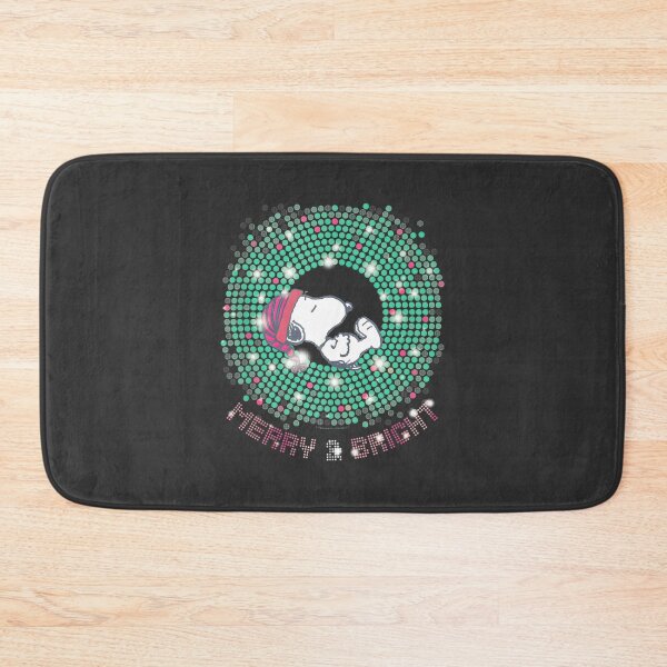 Item preview, Snoopy Asleep Merry And Bright Peanuts Christmas Holiday Design ⭐⭐⭐⭐⭐ designed and sold by kimcstein.