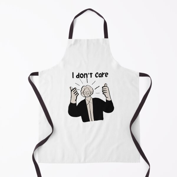 Item preview, Funny I Don't Care Minimalist Cartoon designed and sold by Fatma Creates.