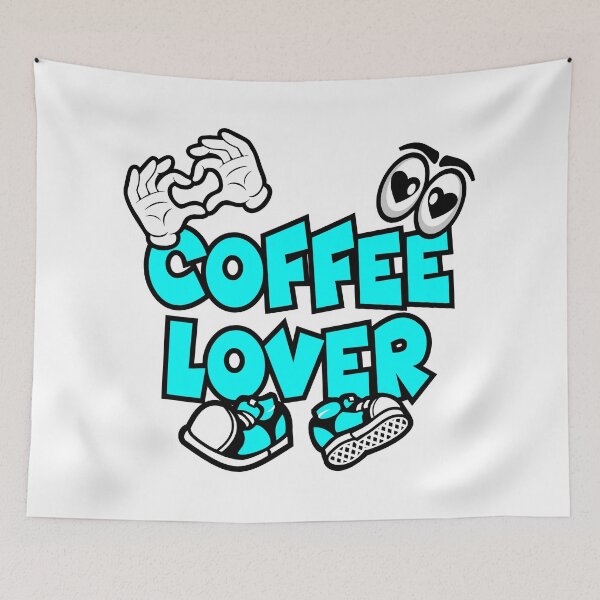 Item preview, COFFEE LOVER - DRINK Comic Character Bold Urban designed and sold by NFTWords.