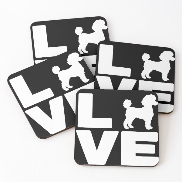 Item preview, LOVE Poodle Shirt – Cute Poodle Dog Lover Graphic Tee – Poodle Mom Gift designed and sold by RollForDesignCo.