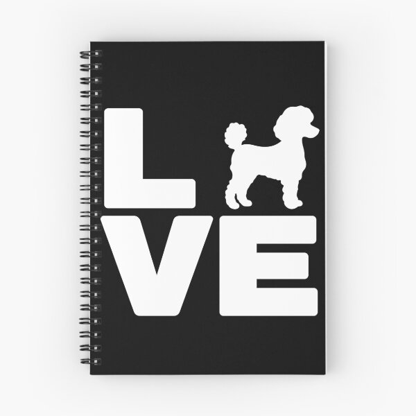 Item preview, LOVE Poodle Shirt – Cute Poodle Dog Lover Graphic Tee – Poodle Mom Gift designed and sold by RollForDesignCo.