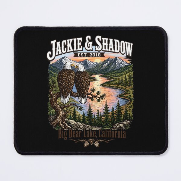 Item preview, Jackie And Shadow Big Bear Lake Bald Eagle Nature designed and sold by weepyzumi.