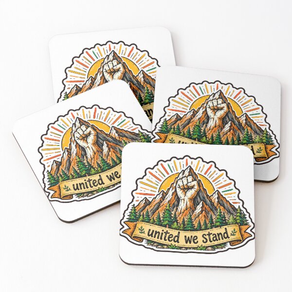 Item preview, United We Stand Mountain Fist designed and sold by AliveStyle.