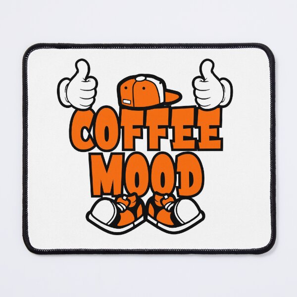 Item preview, COFFEE MOOD - DRINK Street Lettering Cartoon Character designed and sold by NFTWords.