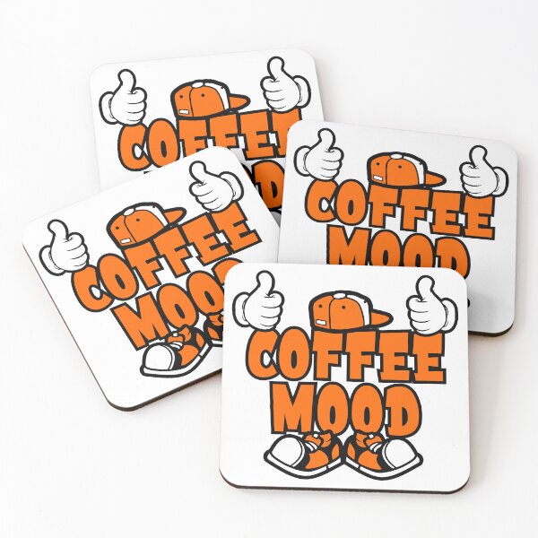 Item preview, COFFEE MOOD - DRINK Street Lettering Cartoon Character  designed and sold by NFTWords.