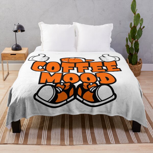 Item preview, COFFEE MOOD - DRINK Street Lettering Cartoon Character designed and sold by NFTWords.