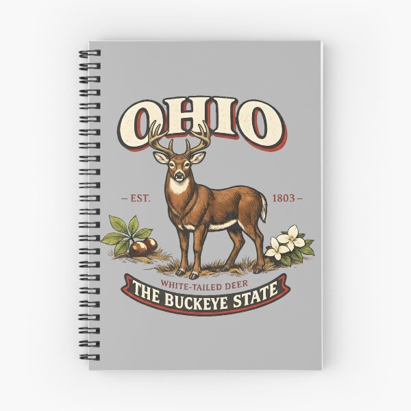 Item preview, Ohio Buckeye State Vintage Wildlife designed and sold by radiogalaxy.