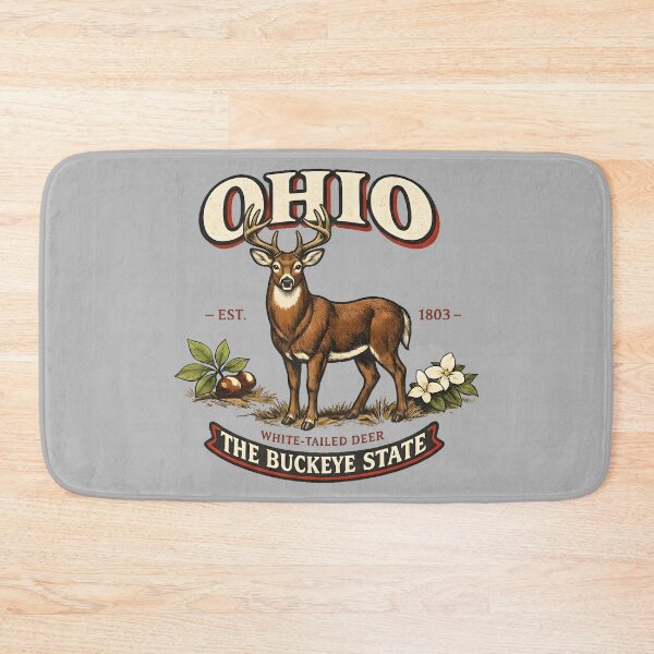 Item preview, Ohio Buckeye State Vintage Wildlife designed and sold by radiogalaxy.