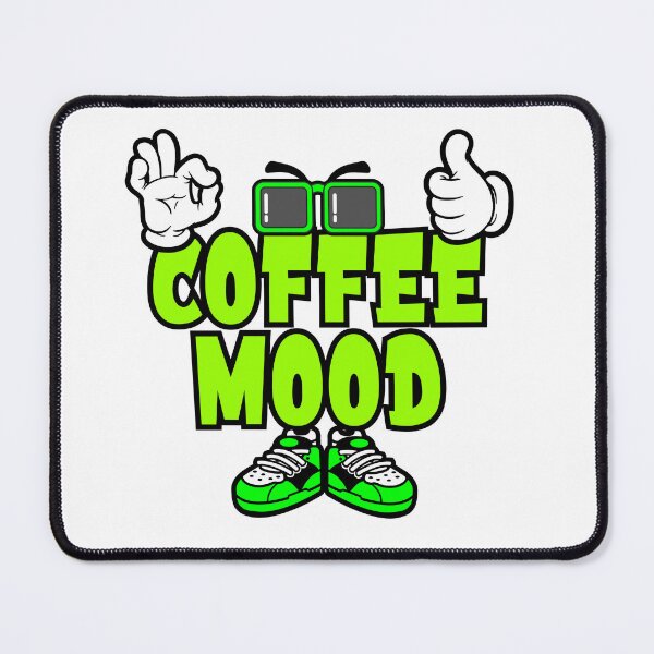 Item preview, COFFEE MOOD - FOOD Design Character Bold Retro designed and sold by NFTWords.