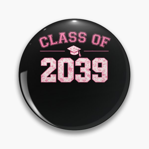 Item preview, Class Of 2039 Grow With Me Pre-K Pink Toile 2039 Graduation designed and sold by JamesCrArt.