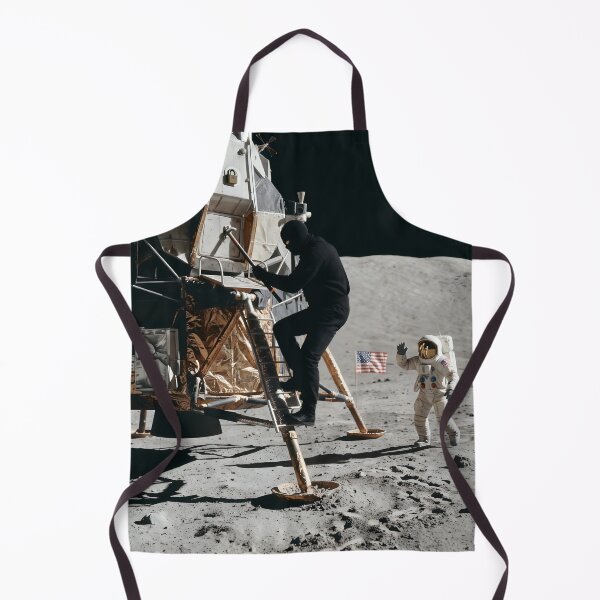 Item preview, Burglar breaking into lunar lander designed and sold by WiseBow.