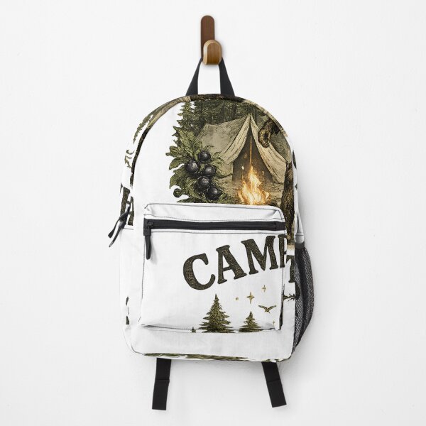 Item preview,  Camp Hair Don't Care Shirt, Funny Bigfoot Camping Tee, Women's Messy Hair Camp Gift designed and sold by greatmar1.