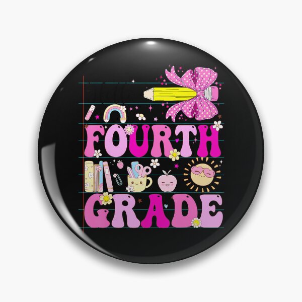 Item preview, Hello Fourth Grade Coquette Bow Back To School 4Th Grade designed and sold by JamesCrArt.