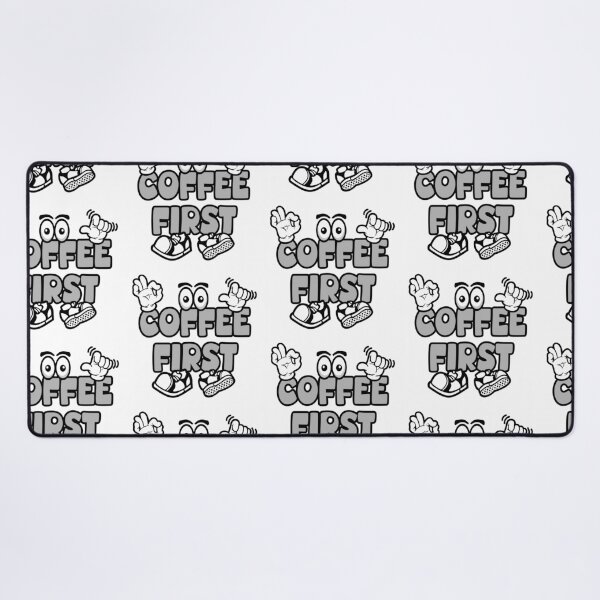 Item preview, COFFEE FIRST - FOOD Grafitti Character Bold Retro designed and sold by NFTWords.