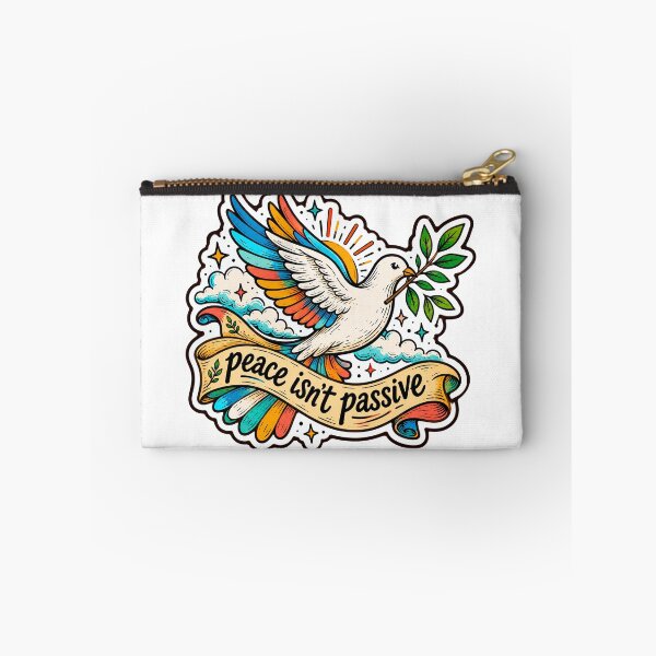 Item preview, Peace Isn't Passive Dove designed and sold by AliveStyle.
