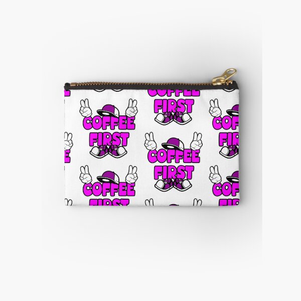 Item preview, COFFEE FIRST - DRINK Lettering Comic Words Funny  designed and sold by NFTWords.
