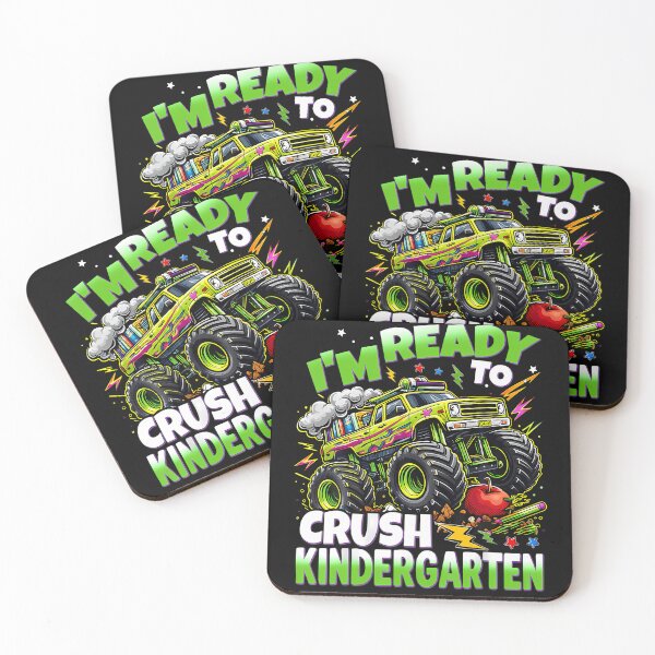 Item preview, I'm Ready To Crush Kindergarten Monster Truck designed and sold by JamesCrArt.