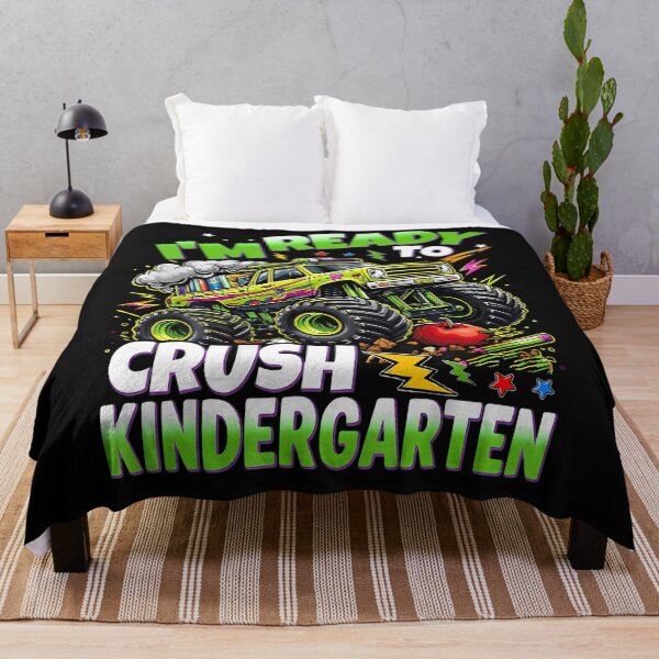 Item preview, I'm Ready To Crush Kindergarten Monster Truck designed and sold by JamesCrArt.