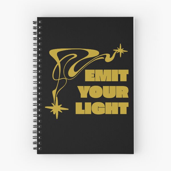 Item preview, Retro Gold Emit Your Light designed and sold by Emit Eminence.
