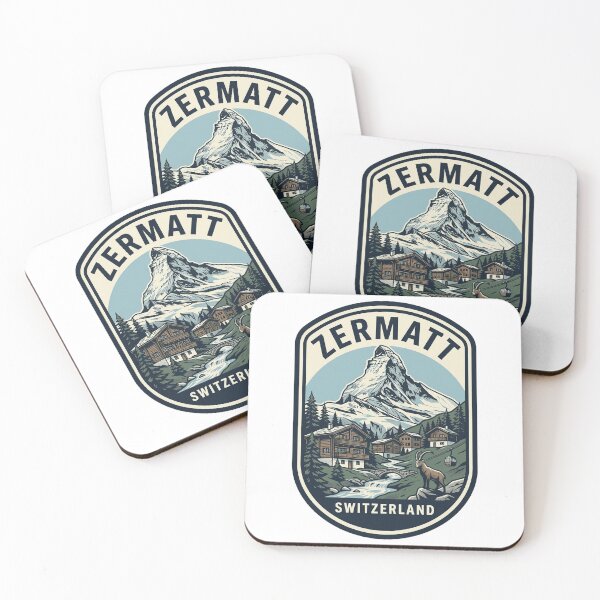 Item preview, Vintage Zermatt Switzerland Matterhorn Mountain Travel Badge designed and sold by k3rstman1.