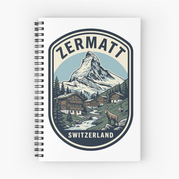 Item preview, Vintage Zermatt Switzerland Matterhorn Mountain Travel Badge designed and sold by k3rstman1.