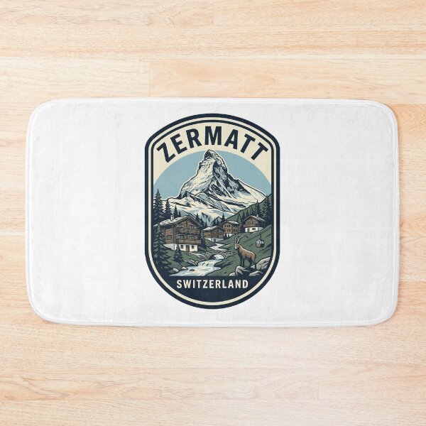 Item preview, Vintage Zermatt Switzerland Matterhorn Mountain Travel Badge designed and sold by k3rstman1.