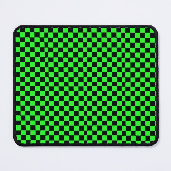 Item preview, Green Black Checkerboard Emo Y2K Pattern designed and sold by TrxshWear.