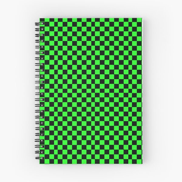 Item preview, Green Black Checkerboard Emo Y2K Pattern designed and sold by TrxshWear.