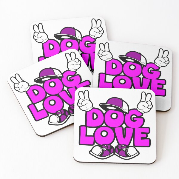 Item preview, DOG LOVE - PETS Lettering Comic Words Funny  designed and sold by NFTWords.