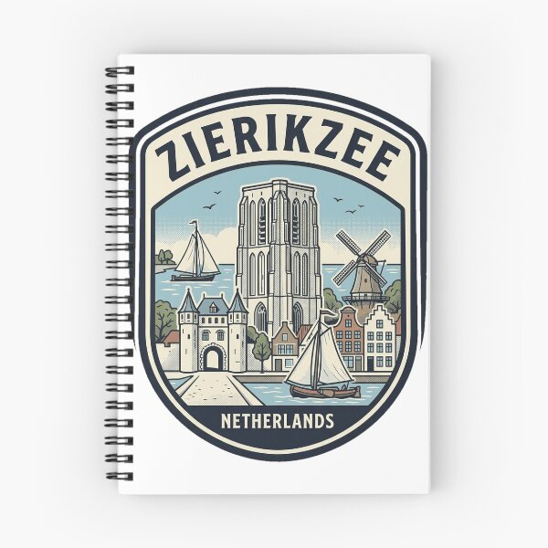 Item preview, Zierikzee Netherlands Vintage Travel Badge designed and sold by k3rstman1.