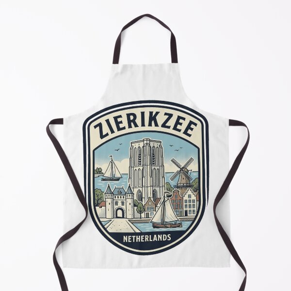Item preview, Zierikzee Netherlands Vintage Travel Badge designed and sold by k3rstman1.
