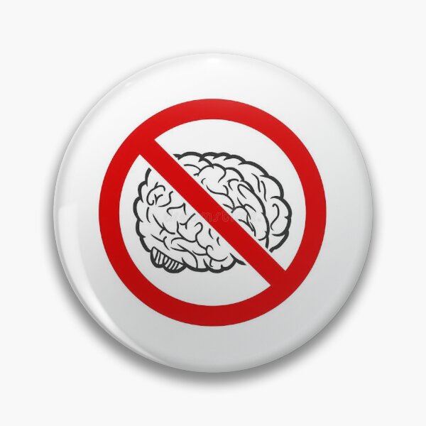 Item preview, no thoughts designed and sold by Karma Controls You.