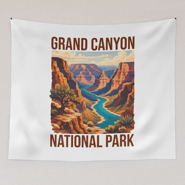 Item preview, Grand Canyon National Park Hiking Souvenir designed and sold by lorna-saway.