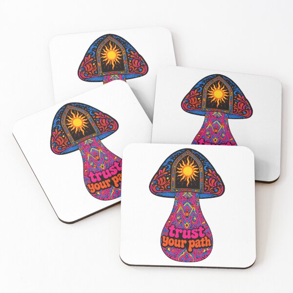 Item preview, Trust Your Path Sun Mushroom designed and sold by AliveStyle.