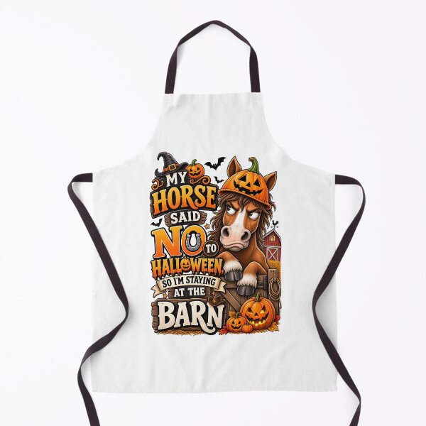 Item preview, Funny Halloween Horse Lover – My Horse Said No designed and sold by Ayden World.